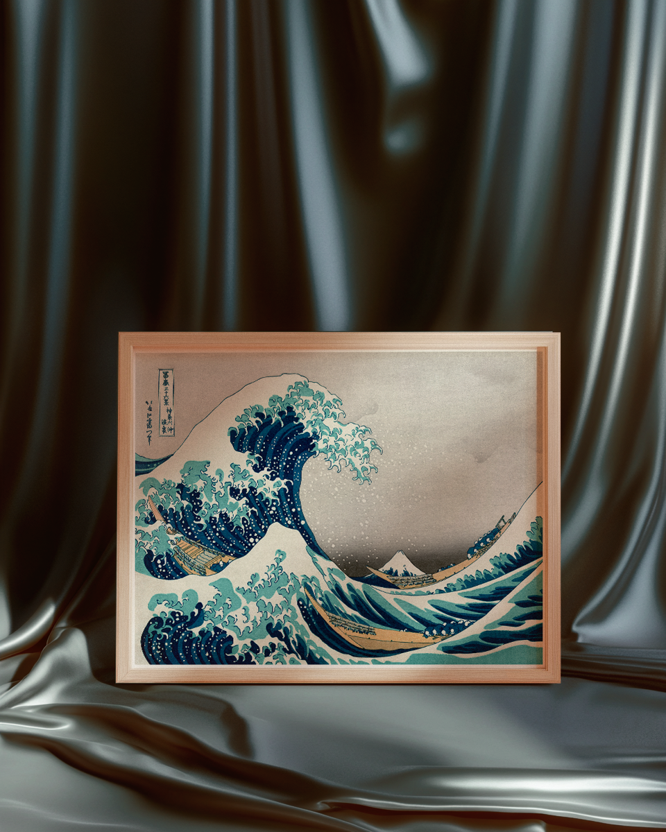 The Great Wave off Kanagawa by Hokusai