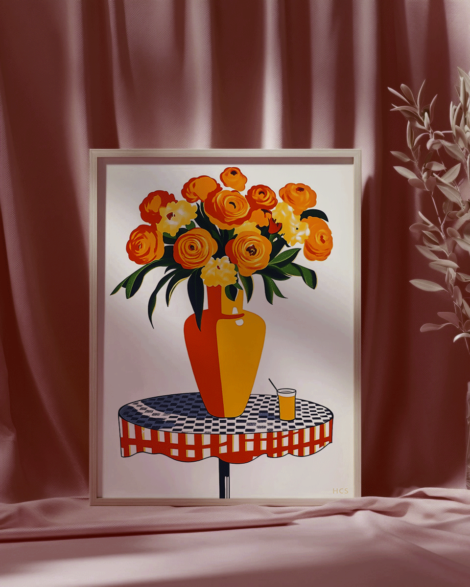 en pleine fleur.