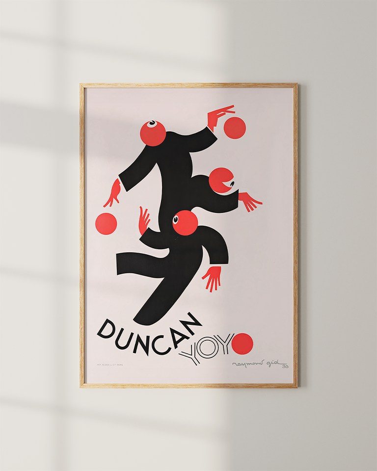 Duncan Yoyo Vintage Poster
