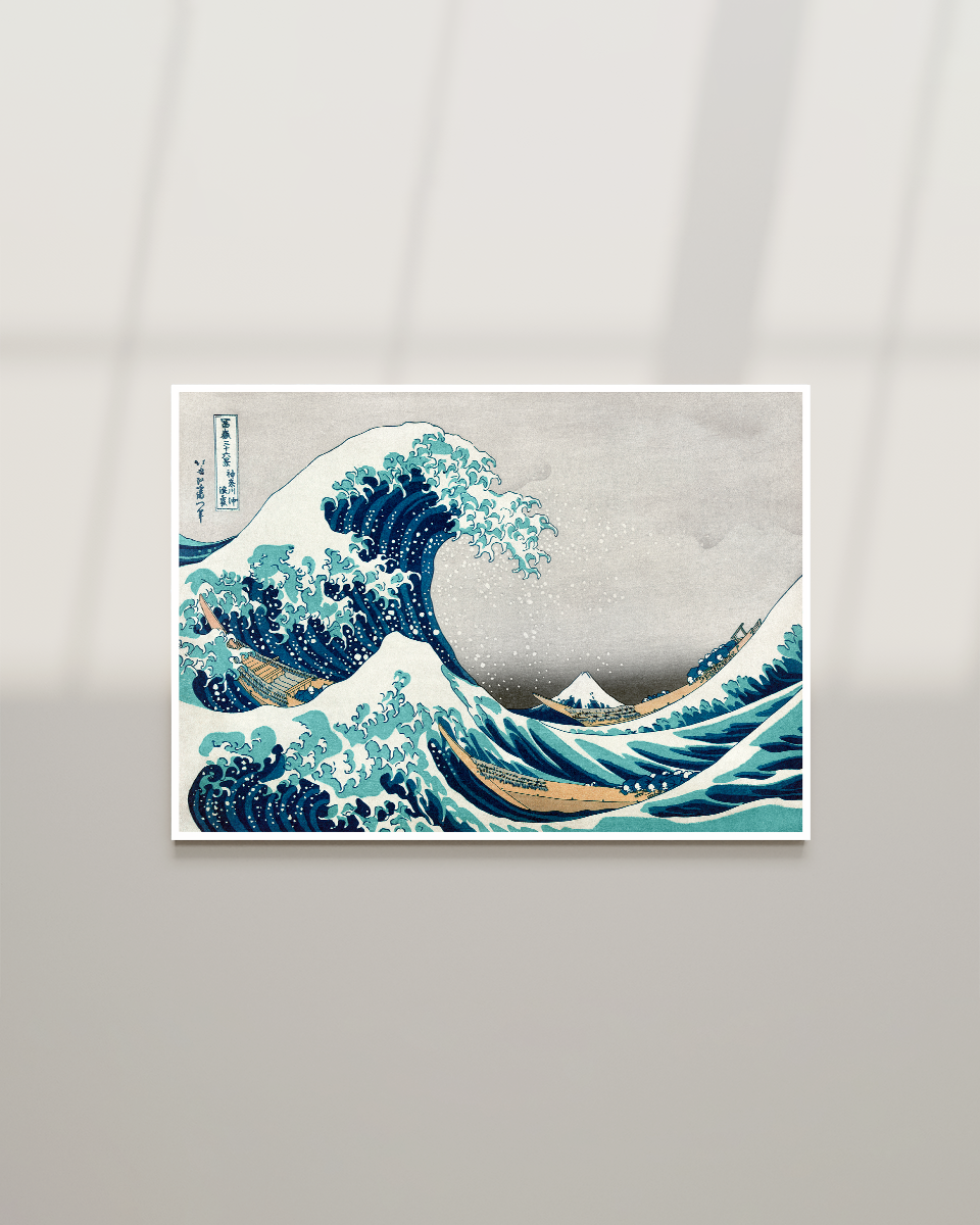 The Great Wave off Kanagawa by Hokusai