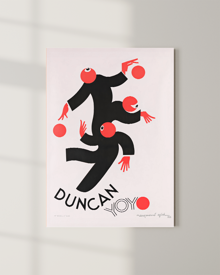 Duncan Yoyo Vintage Poster