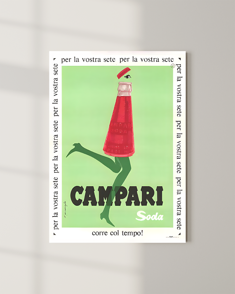 Campari Soda Vintage Poster