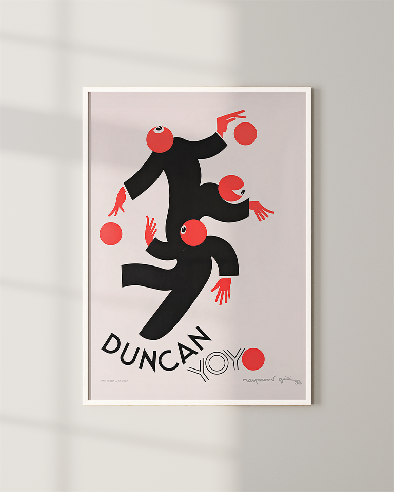 Duncan Yoyo Vintage Poster