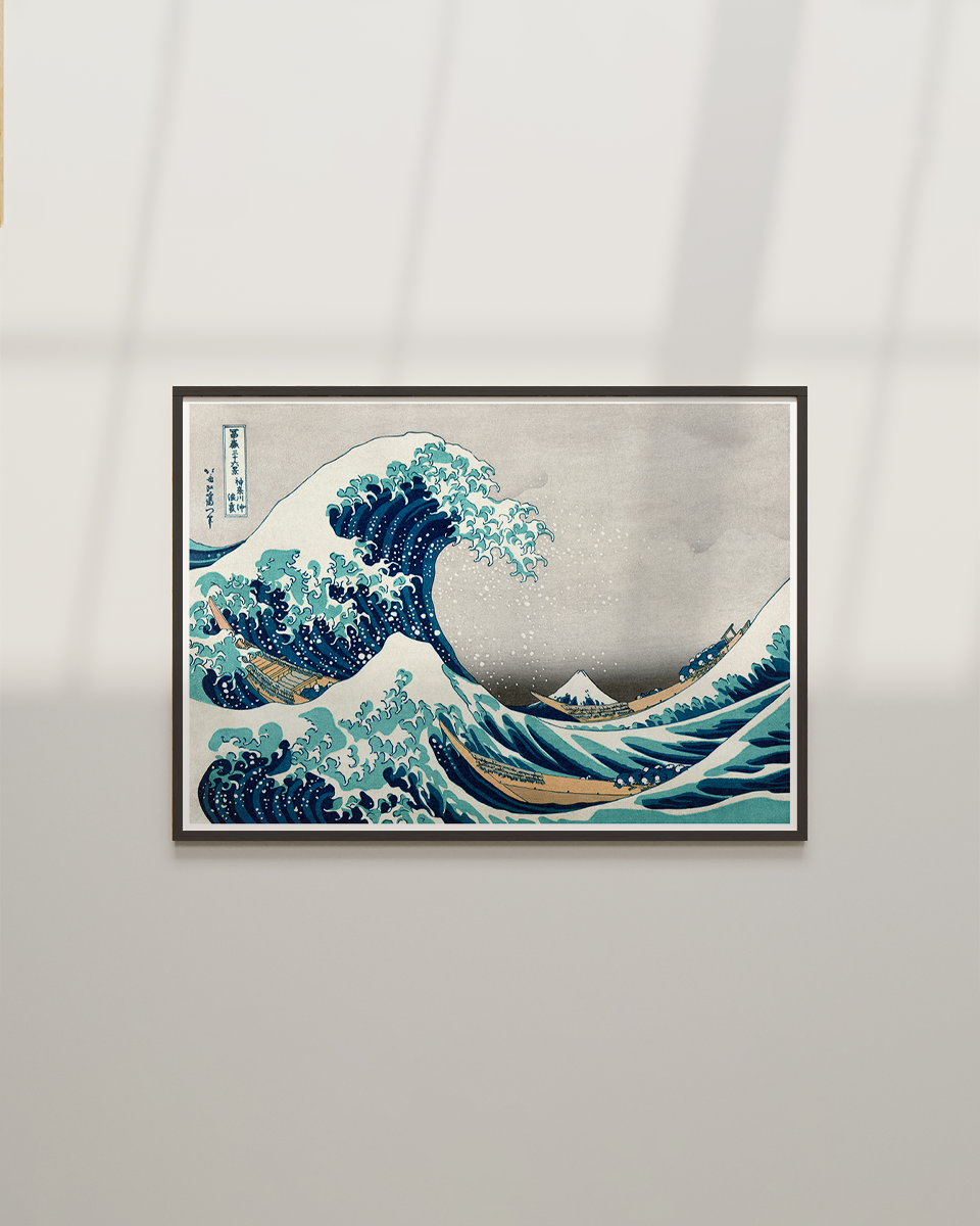 The Great Wave off Kanagawa by Hokusai