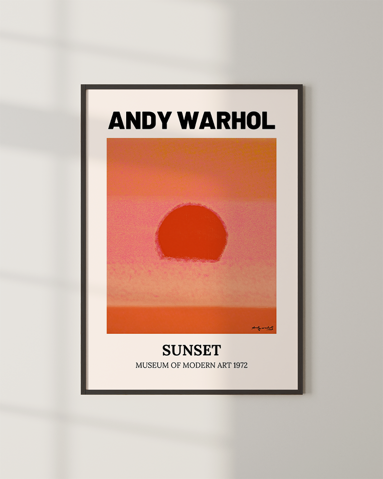 Sunset by Andy Warhol