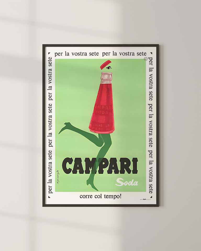 Campari Soda Vintage Poster