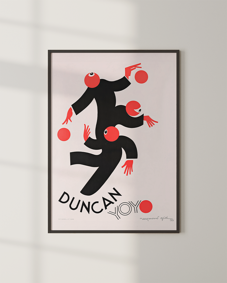 Duncan Yoyo Vintage Poster