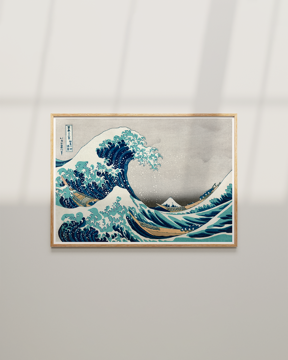 The Great Wave off Kanagawa by Hokusai