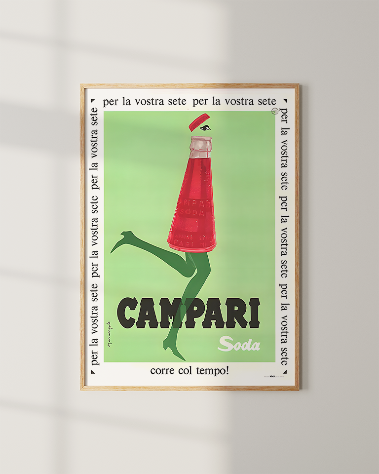 Campari Soda Vintage Poster