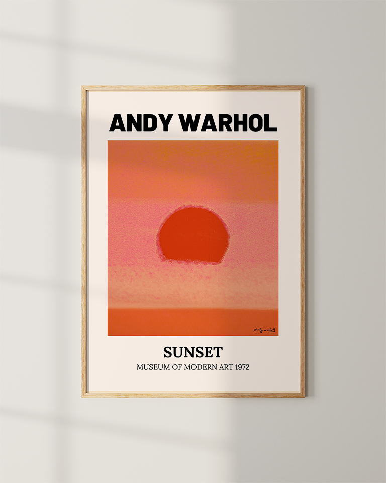 Sunset by Andy Warhol