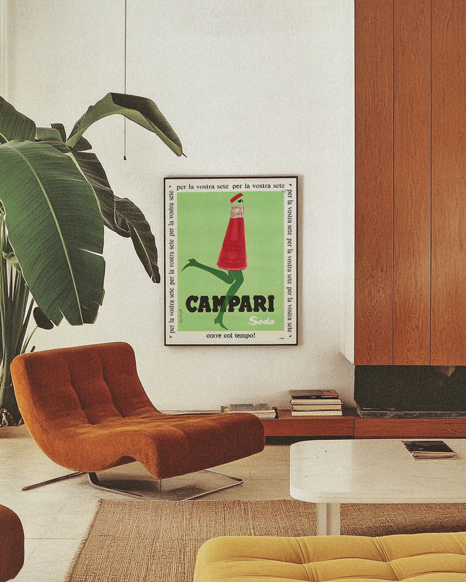 Campari Soda Vintage Poster