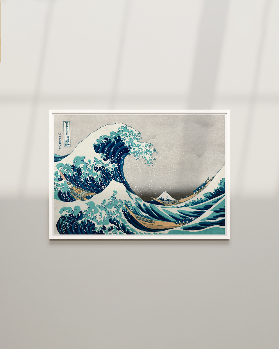 The Great Wave off Kanagawa by Hokusai