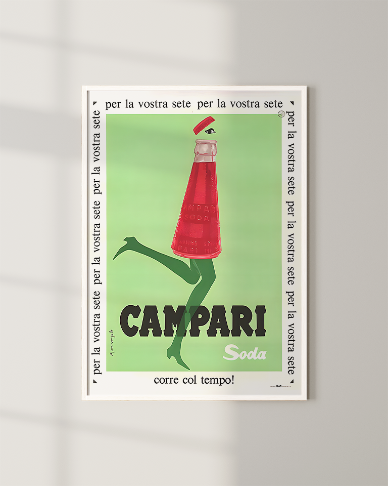 Campari Soda Vintage Poster